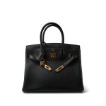 Birkin 30 Black Togo Gold Plated A Stamp - Image 3