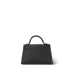 Mini Kelly Sellier Gris Graphite Veau Epsom Gold Plated U Stamp - Image 9