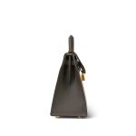 Kelly Sellier 28 Bi-Color Horseshoe (HSS) Craie/Etain Epsom Gold Plated C Stamp - Image 9