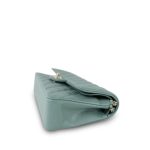 22C Dark Green Caviar Quilted Classic Flap Medium Light Gold Hardware - Image 4