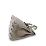 Birkin 25 Gris Asphalt Taurillon Novillo Palladium Plated Y Stamp - Image 13