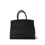 Birkin 30 Black Togo Palladium Plated C Stamp - Image 7