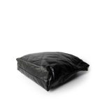 23A Black Calfskin Quilted 22 Hobo Bag Small Aged Gold Hardware - Image 8