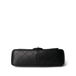 Sweet Camelia Single Flap Black Lambskin Quilted Aged GHW - Image 3