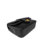 Black Horizontal Mademoiselle Multi Flap Bag GHW - Image 4