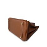 Birkin 25 Fauve Barenia Gold Plated Z Stamp - Image 9