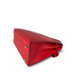 Kelly Sellier 25 Rouge Casaque Epsom Gold Plated X Stamp - Image 20