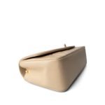 Light Beige Lambskin Quilted Diana Flap Small Gold Hardware - Image 8