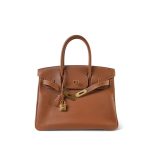 Birkin 30 Gold Togo Gold Plated C Stamp - Image 5