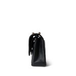 Black Caviar Quilted Medium Classic Flap Gold Hardware - Image 2