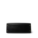 Vintage Kelly 28 Black Box Calfskin Gold Plated - Image 19