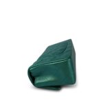 22A Iridescent Green Lambskin Quilted Mini Rectangular Single Flap Light Gold Hardware - Image 7