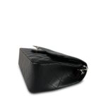 Black Caviar Quilted Jumbo Classic Flap SHW - Image 5