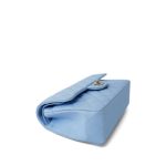 23P Light Blue Caviar Quilted Classic Flap Small Light Gold Hardware - Image 9