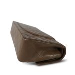 Brown Lambskin Quilted Classic Flap Small Gold Hardware - Image 11