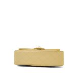 21C Yellow Lambskin Quilted Classic Flap Small Light Gold Hardware - Image 10