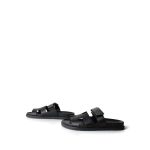 Chypre Sandals Black Calfskin Size 38 / 7.5 - Image 4