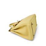 Birkin 25 Jaune Poussin Togo Gold Plated Z Stamp - Image 14