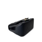 Navy Lambskin Quilted Mini Square Flap Bag LGHW - Image 8