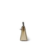 Mini Kelly Sellier II Tri-Color Horseshoe (HSS) Nata/Gris Meyer/Chai Epsom Palladium Plated U Stamp - Image 13