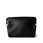 Kelly Messenger Bag PM Noir Evergrain Calfskin Palladium Plated B Stamp - Image 4