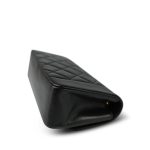 Black Lambskin Quilted Diana Flap Small Gold Hardware - Image 6