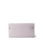 Kelly Wallet To Go Mauve Pale Epsom Palladium Plated B Stamp - Image 7