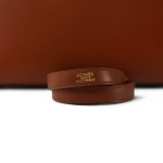 Kelly Sellier 28 Noisette Box Calfskin Gold Plated [E] Stamp - Image 5