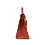 Kelly Sellier 28 Brique Box Calfskin Gold Plated (X) Stamp - Image 9