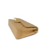 Beige Lambskin Quilted Classic Flap Medium GHW - Image 4