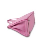 Birkin 30 Bi Color Bubblegum Chèvre Pink Palladium Plated P Square Stamp - Image 9