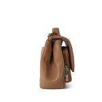 Beige Caviar Quilted Business Affinity Medium Flap Light Gold Hardware - Image 5