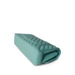 Tiffany Blue Caviar Chevron Quilted Classic Flap Small LGHW - Image 11