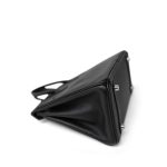 Birkin 25 Black Epsom Palladium Plated M Square Stamp - Image 16