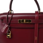 Kelly Sellier 28 Rouge H Box Calfskin Gold Plated (R) Stamp - Image 22