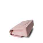 Vintage Light Pink Lambskin Quilted Medium Classic Flap Aged Gold Hardware - Image 9