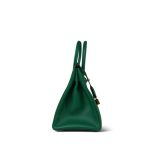Birkin 30 Malachite Epsom Gold Plated C Stamp - Image 14