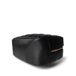 22C Black Caviar Quilted Cosmetic Pouch LGHW - Image 8