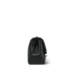 Black Lambskin Quilted Mini Square Flap LGHW - Image 6