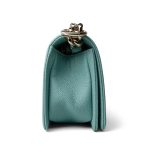 Tiffany Blue Caviar Quilted Small Boy Bag Light Gold Hardware - Image 6