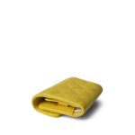23C Yellow Caviar Quilted Key Holder Wallet Light Gold Hardware - Image 9