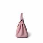 Birkin 25 Rose Sakura Swift Gold Plated X Stamp - Image 5