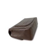 Brown Lambskin Quilted Single Flap GHW - Image 11