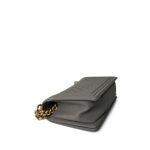 Grey Caviar Quilted Boy Bag Old Medium Aged Gold Hardware - Image 12