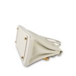 Birkin 25 Beton Veau Togo Gold Plated C Stamp - Image 17