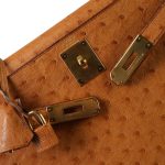 Kelly Sellier 28 Natural Ostrich Gold Plated (Y) Stamp - Image 17