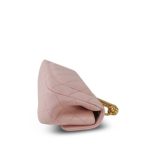 Light Pink Lambskin Quilted Sweet Camelia Single Flap Aged Gold Hardware - Image 8