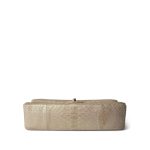 Iridescent Beige Python Classic Flap Medium LGHW - Image 6