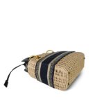Mini Lady Dior Wicker and Oblique Canvas - Image 15
