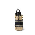 Mini Lady Dior Wicker and Oblique Canvas - Image 8